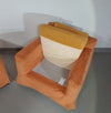 B&amp;B / B en B / Italia lounge stoelen model HARRY. Met zeldzame losse hoes van Antonio Citterio.