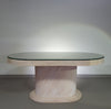 Pensil riet, Gespleten riet tafel stoelen eetkamer set.
 Breed 160
 Diepte 92
 Hoogte 75 cm