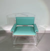 Zeldzame perspex/acryl stoel / jaren 80