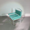 Zeldzame perspex/acryl stoel / jaren 80