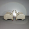 Slakkenhuis stoelen van leer