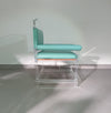 Zeldzame perspex/acryl stoel / jaren 80