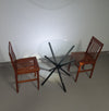 Een mooi ding is een blijvende vreugde.
 Italiaanse klaptafel jaren 80
 Aluminium frame
