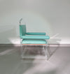 Zeldzame perspex/acryl stoel / jaren 80