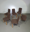 Hennie de Jong stoelen jaren 80 set van 6