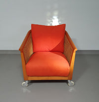 Set fauteuils "Mozart" van Antonio Citterio voor flexform jaren 90