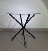 Een mooi ding is een blijvende vreugde.
 Italiaanse klaptafel jaren 80
 Aluminium frame