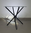 Een mooi ding is een blijvende vreugde.
 Italiaanse klaptafel jaren 80
 Aluminium frame