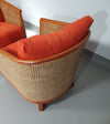 Set fauteuils "Mozart" van Antonio Citterio voor flexform jaren 90