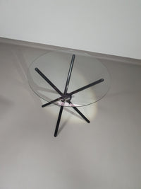 Een mooi ding is een blijvende vreugde.
 Italiaanse klaptafel jaren 80
 Aluminium frame