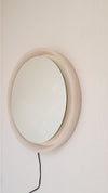 Round Hillebrand mirror - 1970s