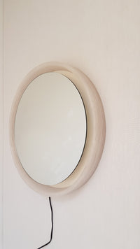 Round Hillebrand mirror - 1970s