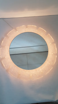 Round Hillebrand mirror - 1970s