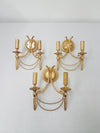 Sciolari wall lights gold