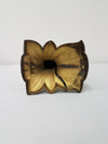 Vintage brass sculptural naked female figurine table lamp - 1970s