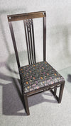 Zeldzame eetkamerset, Galaxy tafel en stoelen, met exclusieve bekleding, ontworpen door Umberto Asnago - Giorgetti. Jaren 80