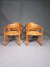 4 vintage pine armchairs Rainer Daumiller for Hirtshals Sawmill