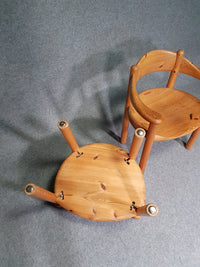4 vintage pine armchairs Rainer Daumiller for Hirtshals Sawmill