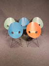Set van 6 Thonet S664 eetkamerstoelen.