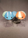 Set van 6 Thonet S664 eetkamerstoelen.