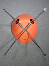 Set van 6 Thonet S664 eetkamerstoelen.