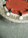 XXL Ronde spiegel Hillebrand - jaren 70 