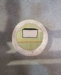 XXL Ronde spiegel Hillebrand - jaren 70 