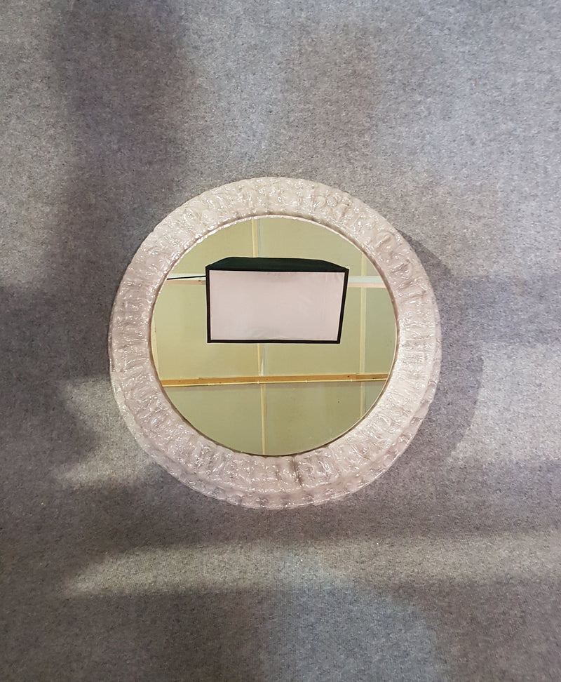 XXL Ronde spiegel Hillebrand - jaren 70 