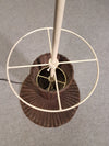 Gasparucci grote rieten rotan vloerlamp 191x52x52cm. Goede staat. 