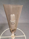 Gasparucci grote rieten rotan vloerlamp 191x52x52cm. Goede staat. 