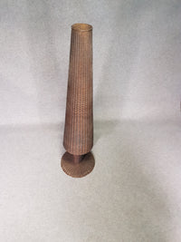 Gasparucci grote rieten rotan vloerlamp 191x52x52cm. Goede staat. 