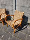 Bauhaus fauteuils, ontworpen door de Duitser Erich Dieckmann in de jaren dertig.