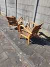 Bauhaus fauteuils, ontworpen door de Duitser Erich Dieckmann in de jaren dertig.