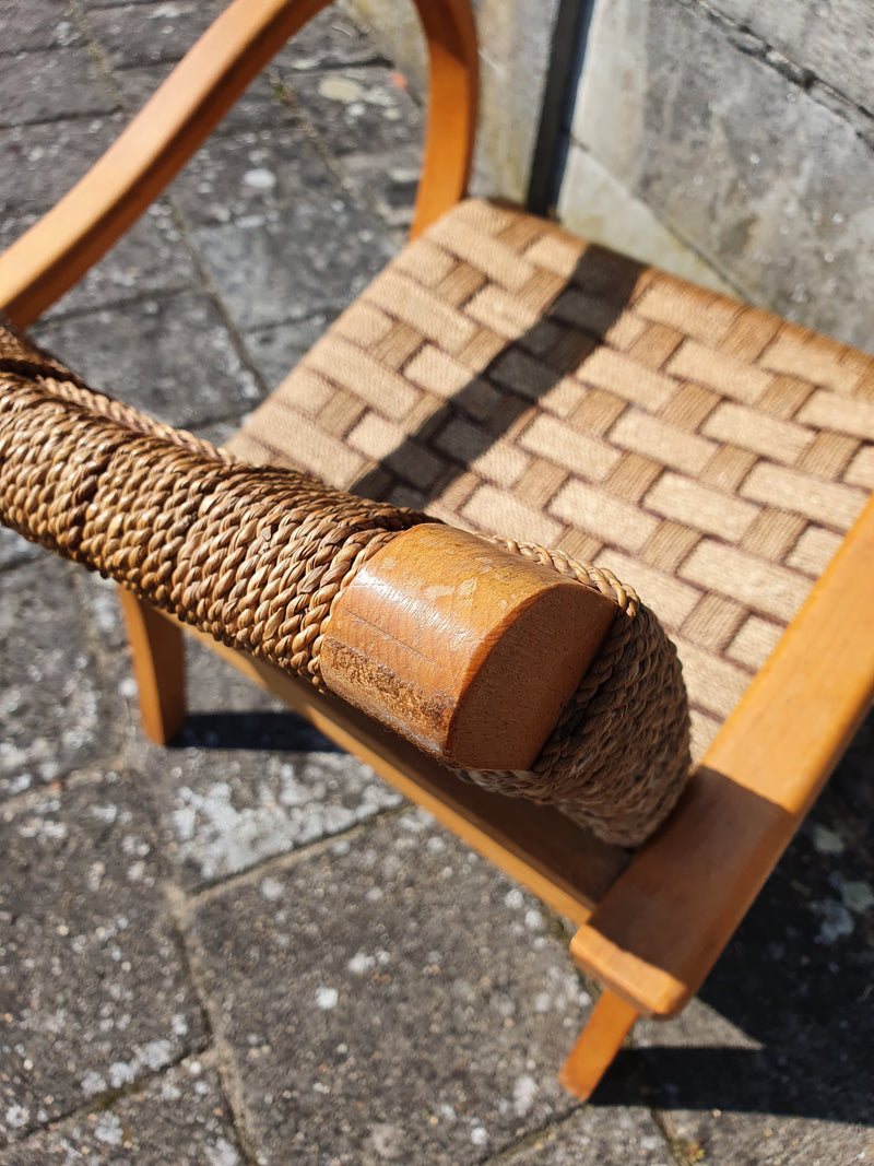 Bauhaus fauteuils, ontworpen door de Duitser Erich Dieckmann in de jaren dertig.