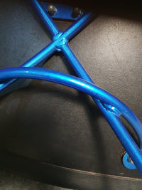 <span data-mce-fragment="1">Set 4 fauteuils - Mazairac en Boonzaaijer - Young International - jaren 80</span><br data-mce-fragment="1"> met transparant blauw frame.