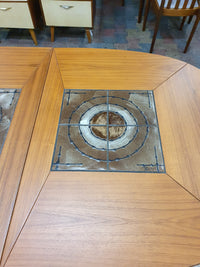 Stunning extendable dining table by Poul Herman Poulsen for Gangso Møbel Denmark. Danisch design 240cm x 107 cm signed