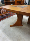 Stunning extendable dining table by Poul Herman Poulsen for Gangso Møbel Denmark. Danisch design 240cm x 107 cm signed