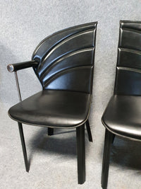 Postmodernistische stoelen van Naos Italië 1980