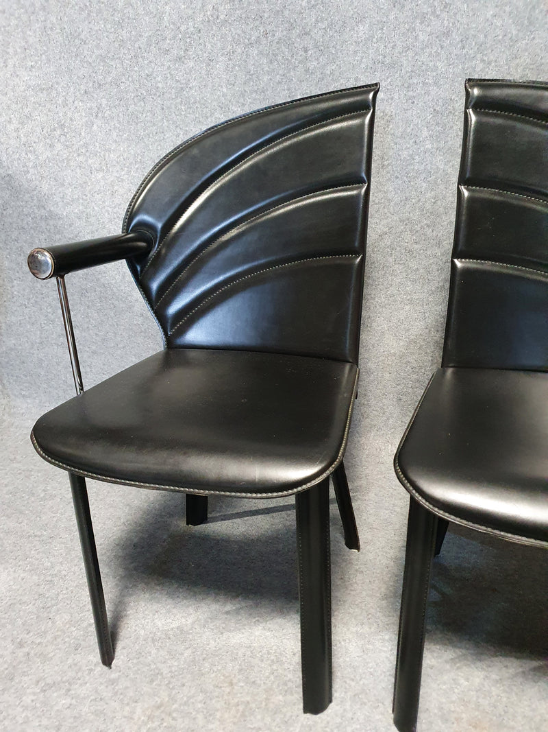 Postmodernistische stoelen van Naos Italië 1980