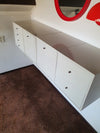 Kleine Wandkist 4 x unit 1960, wandgemonteerd Cees Braakman - Pastoe - Kast (1) - kubus