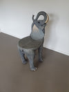 Veronese elephant chair by Allsculptures. Polystone resin 2006 Italy. Olifant stoel made in italy