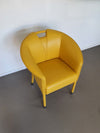 Paolo Piva - zeldzaam model - 4 lederen fauteuils Auretta, Edition Wittmann, circa 1980
