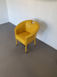 Paolo Piva - zeldzaam model - 4 lederen fauteuils Auretta, Edition Wittmann, circa 1980