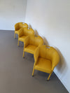 Paolo Piva - zeldzaam model - 4 lederen fauteuils Auretta, Edition Wittmann, circa 1980