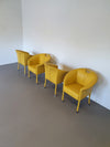 Paolo Piva - zeldzaam model - 4 lederen fauteuils Auretta, Edition Wittmann, circa 1980