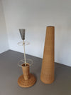 Gasparucci grote rieten rotan vloerlamp 191x52x52 cm. Zeer goede staat.