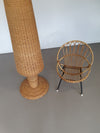 Gasparucci grote rieten rotan vloerlamp 191x52x52 cm. Zeer goede staat.