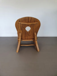 Eikenhouten loungestoelen jaren 60