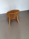 Eikenhouten loungestoelen jaren 60