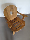 Eikenhouten loungestoelen jaren 60